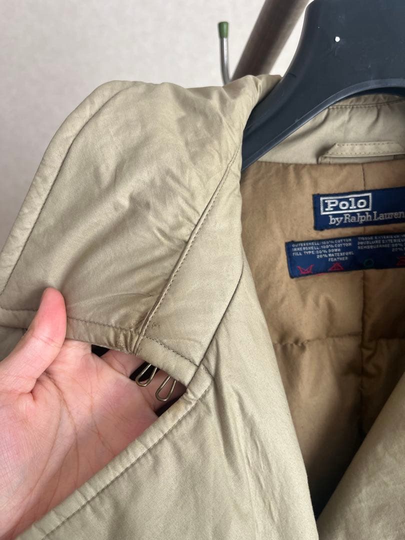 ラルフローレン 1枚袖 トレンチコート ダウン コート ダウンコート ジャケット