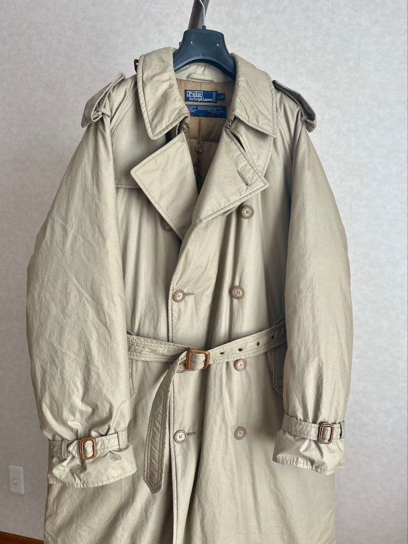 ラルフローレン 1枚袖 トレンチコート ダウン コート ダウンコート ジャケット