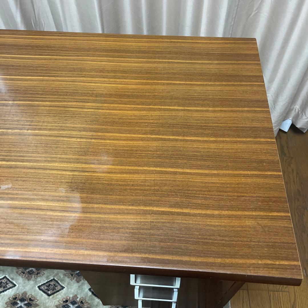 【アンティーク】 木製 デスク 机