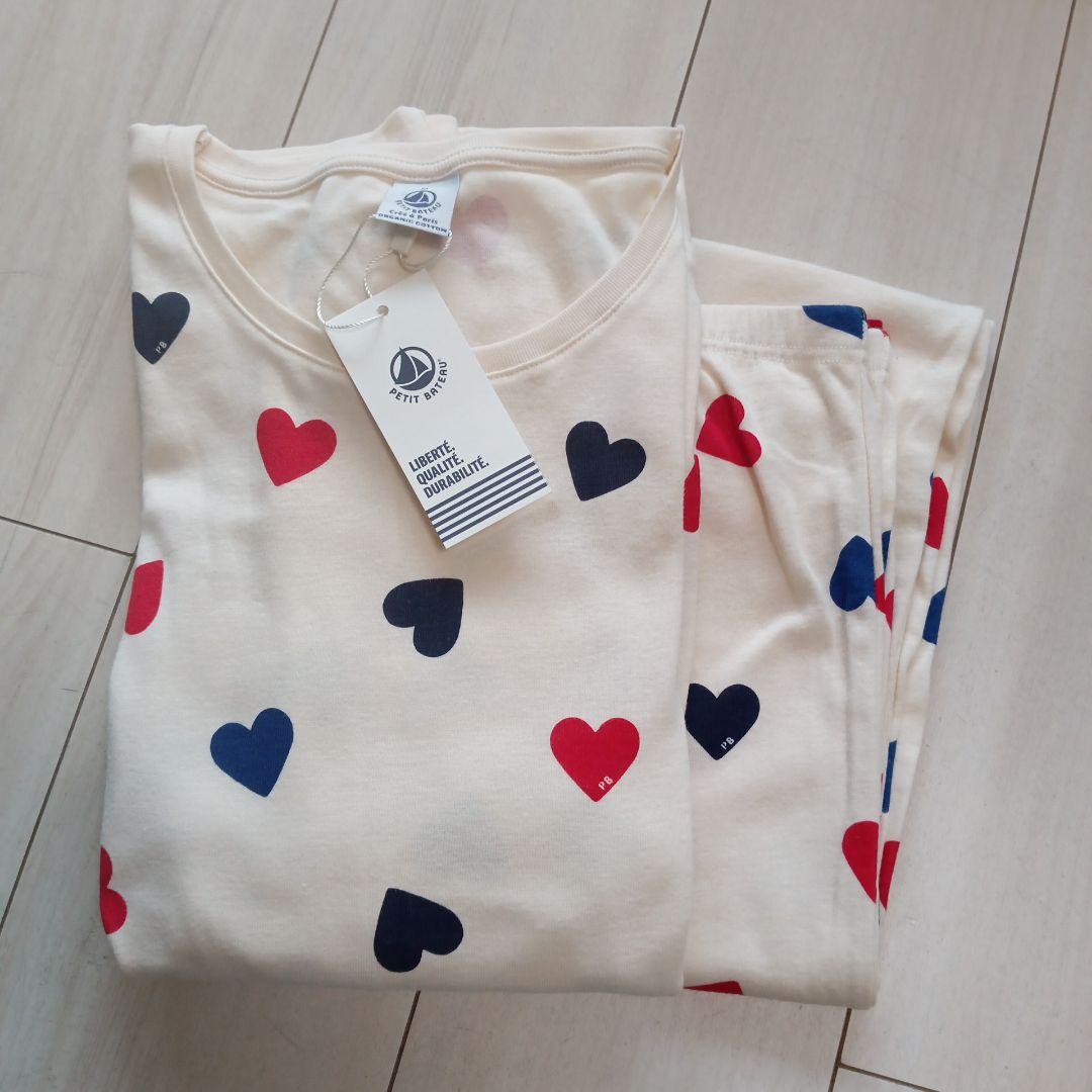 値下げ　新品タグ付き　プチバトー　パジャマ　レディースM