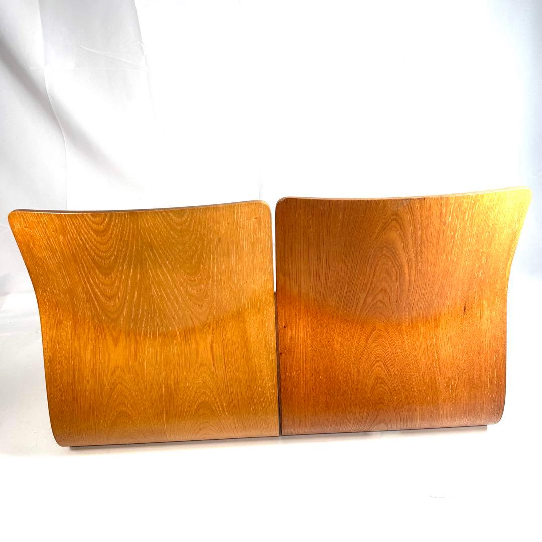 【送料無料】天童木工　座椅子　ヴィンテージ　旧ロゴ　おまけ１脚