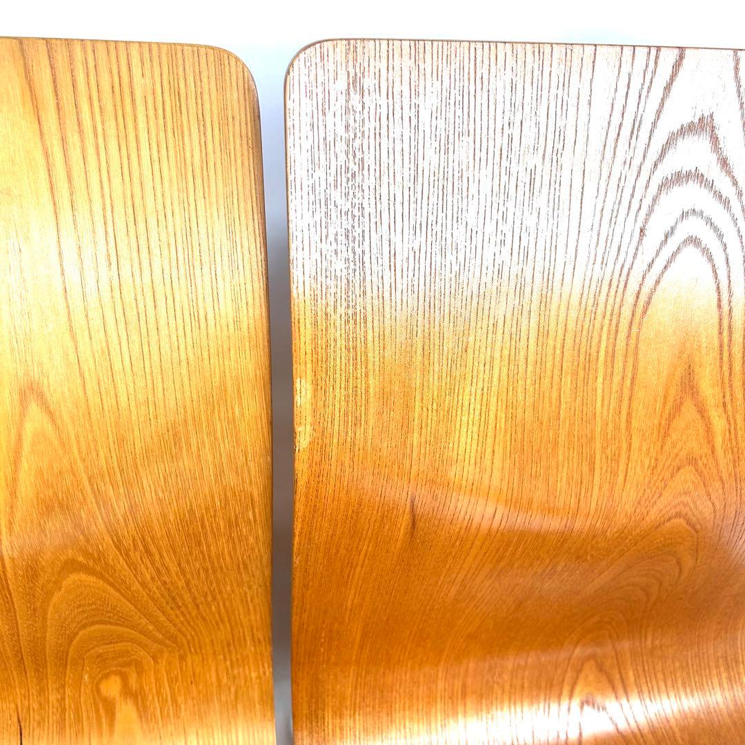 【送料無料】天童木工　座椅子　ヴィンテージ　旧ロゴ　おまけ１脚