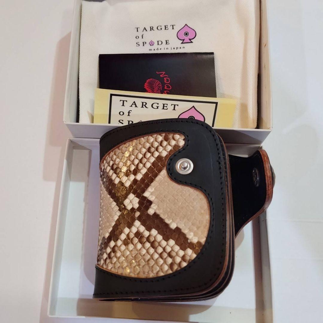 レッドムーン RED MOON パイソン ニシキヘビ 財布 ウォレット 【BK】