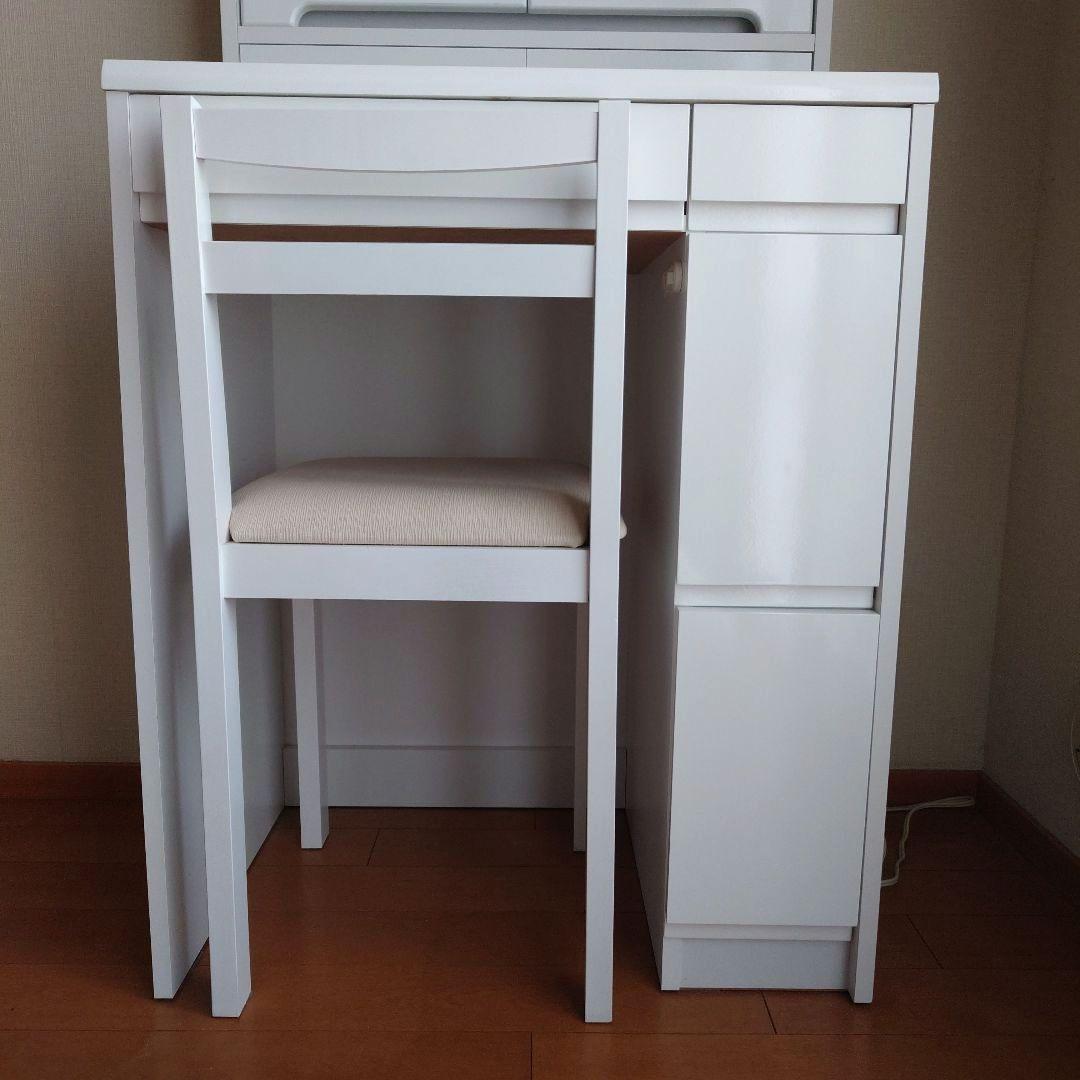 【美品】ニトリ☆ドレッサー☆三面鏡《椅子/別売り》