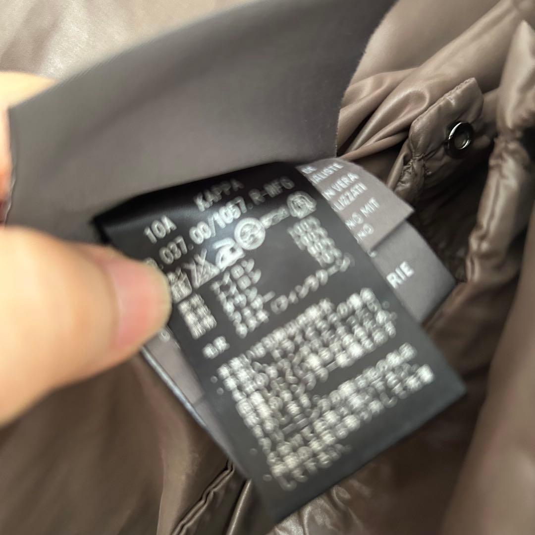 デュベティカ ダウンコート黒 M 美品 新品に近い本日価格（1/28）断捨離