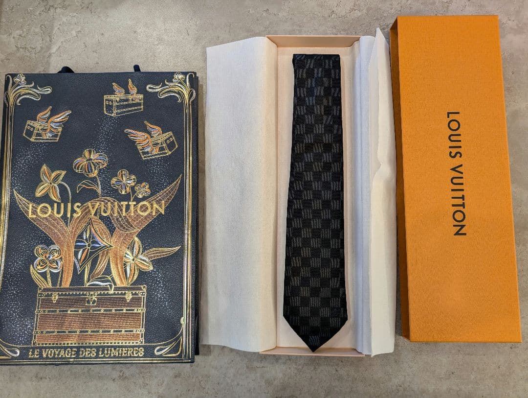 mens　ネクタイ　LOUISVUITTON