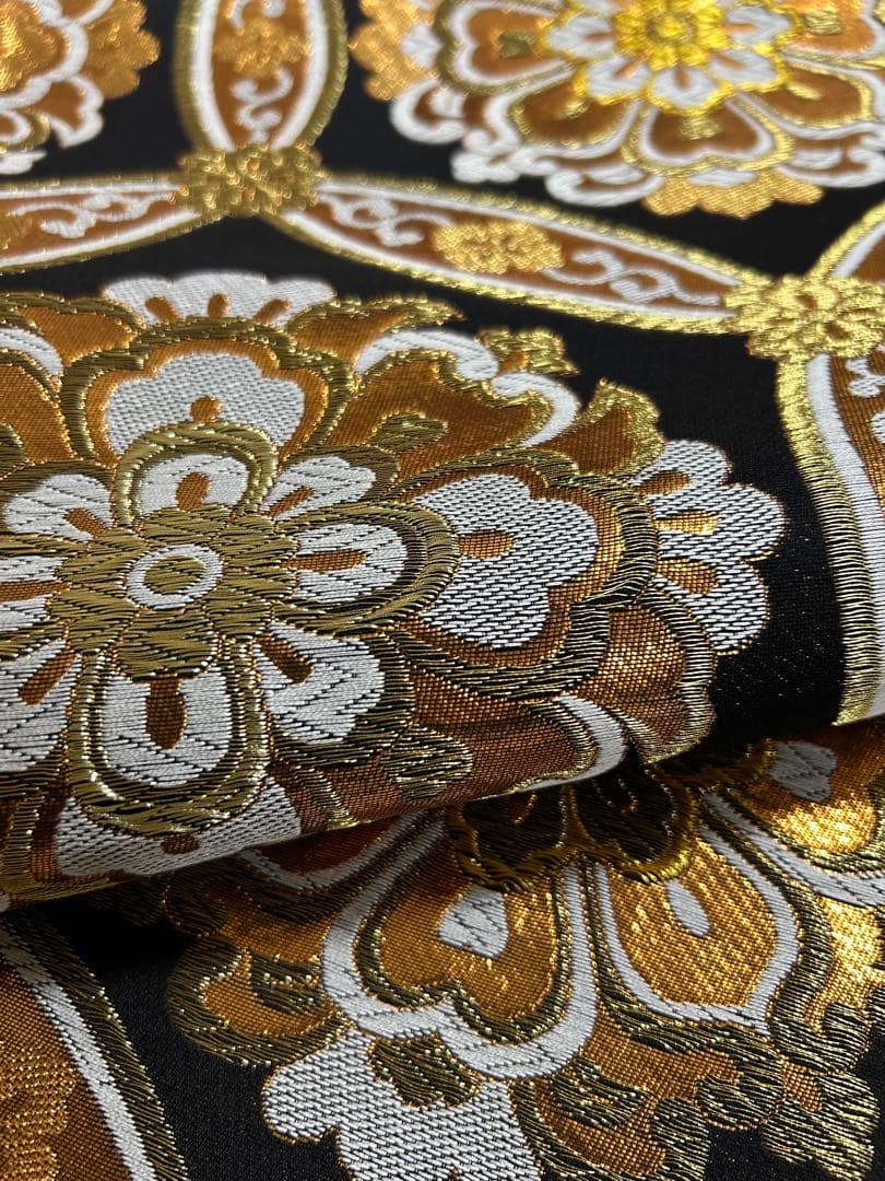 【 最終値下げ 】 豪華振袖４点セット！！　引箔　花柄　着物スキ倶楽部　１９９