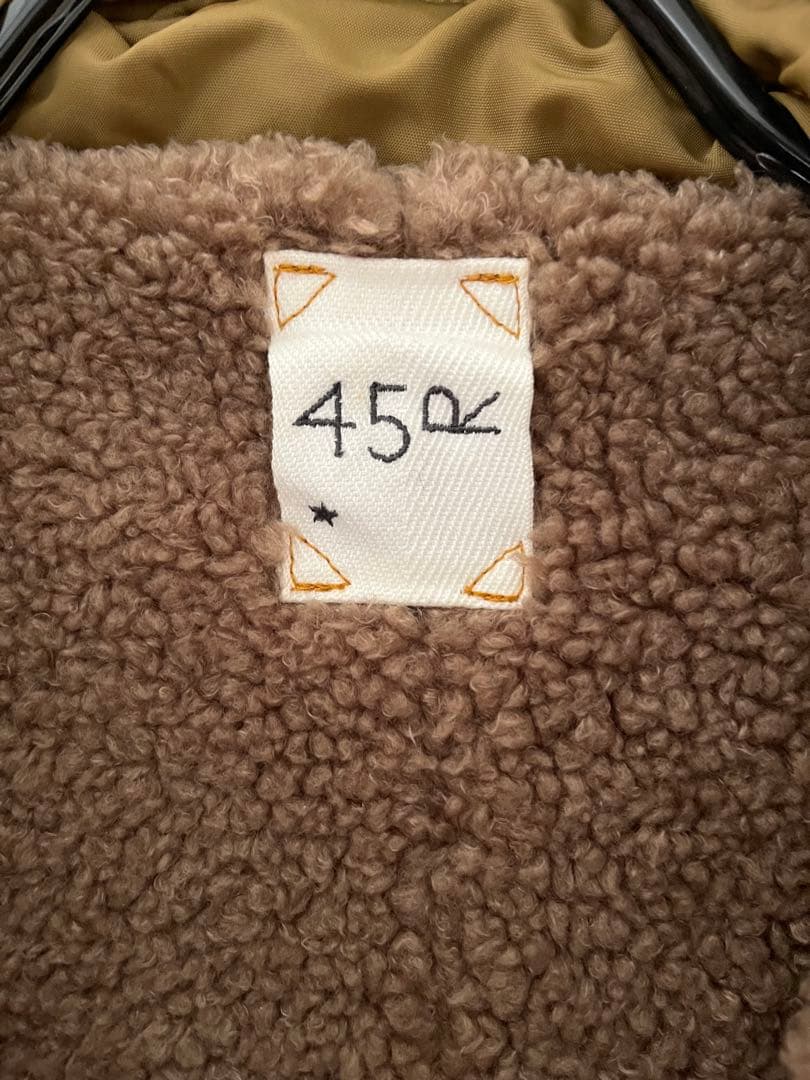 45rリバーシブルダンボカラーコート