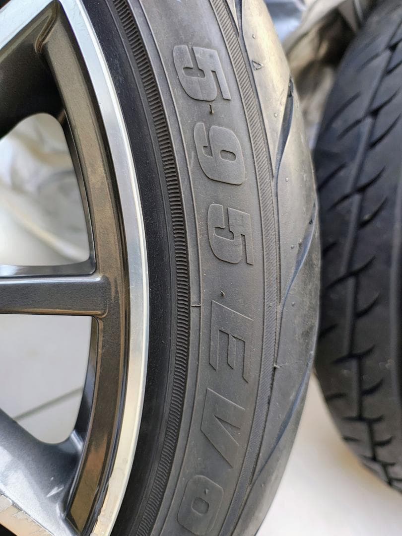 FINALIST　ファイナリスト ５９５EVO 245/35R19 ４本 バリ山