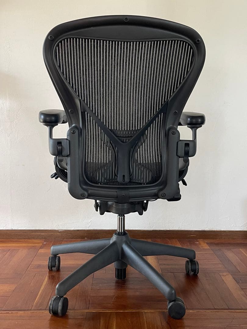 ハーマンミラー アーロンチェア Bサイズ フル装備 ポスチャーフィット