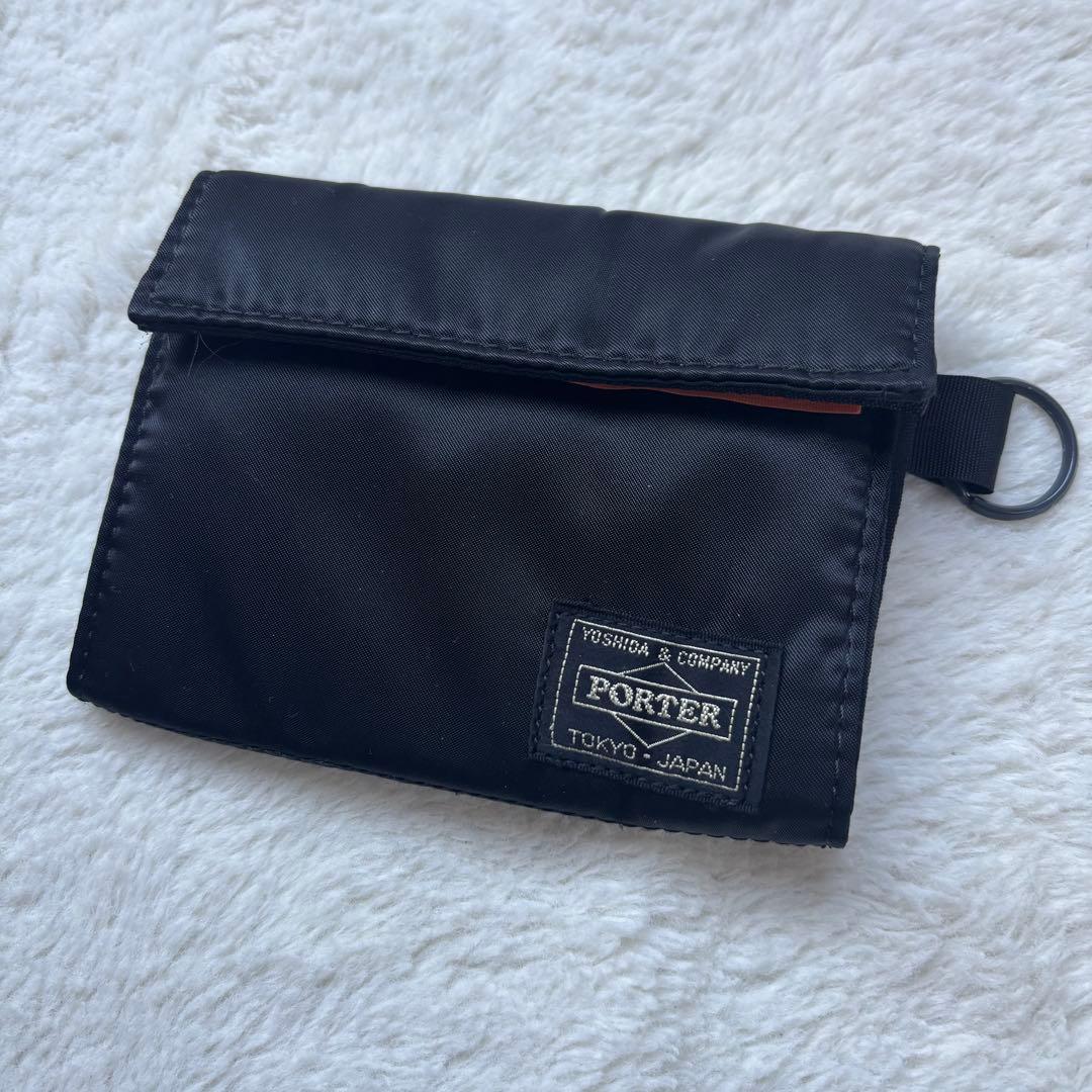 新品同様　PORTER タンカー 三つ折　ウォレット　財布　希少　吉田カバン
