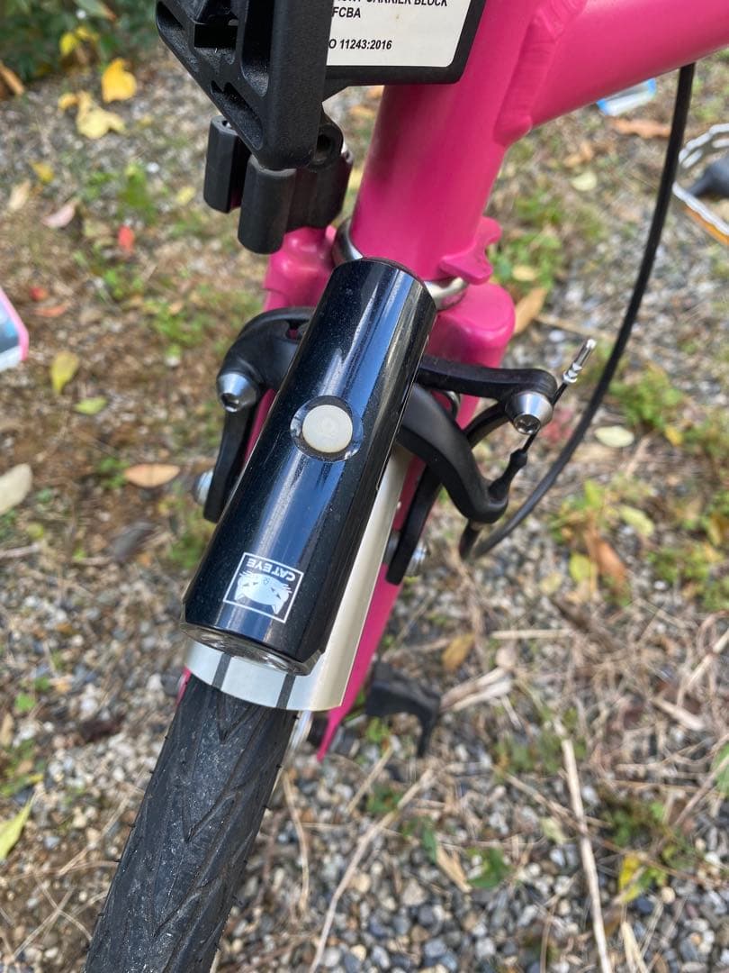 BROMPTON 折りたたみ自転車 ピンク