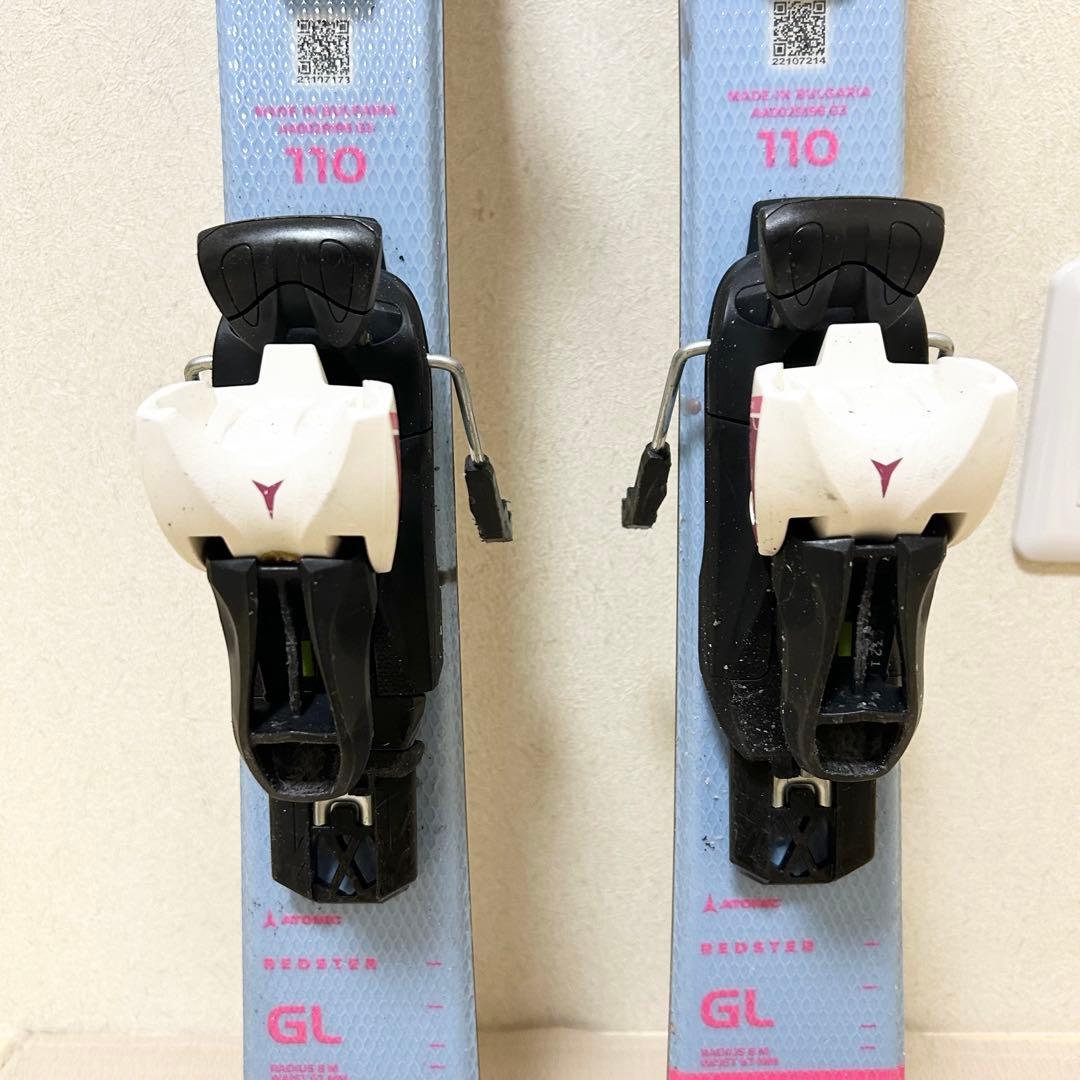 ✨限定品✨ 【ATOMIC】 アトミック キッズ スキー板 110㎝ 使用頻度少