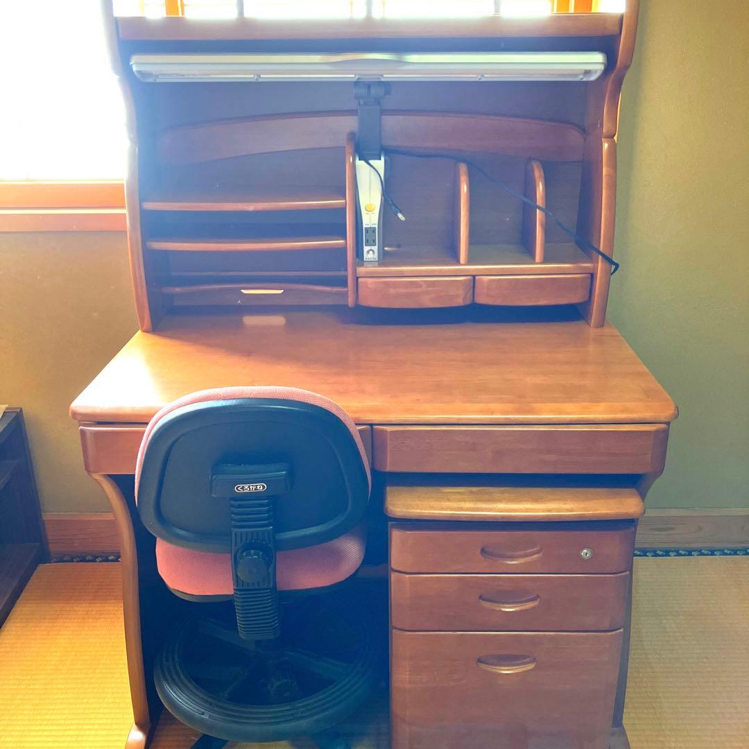 【値下げ中】くろがね学習机