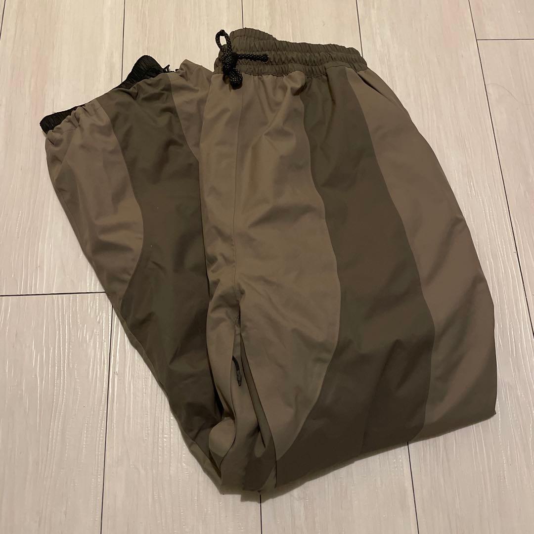hellow スノーボード　ウェア　パンツ　ワイドパンツ　グレー　ブラウン
