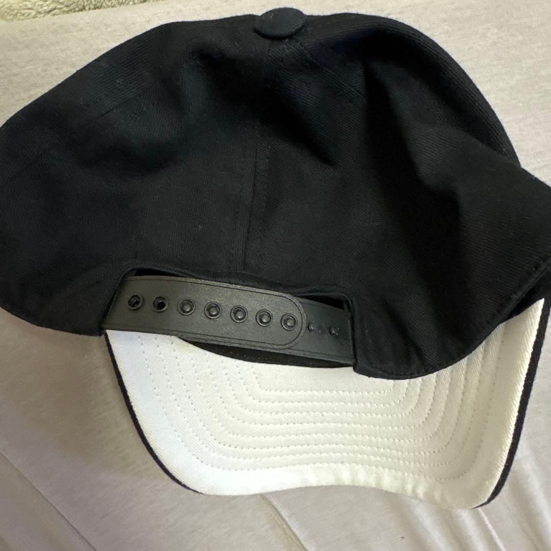 courrèges キャップ S 黒 値下げ