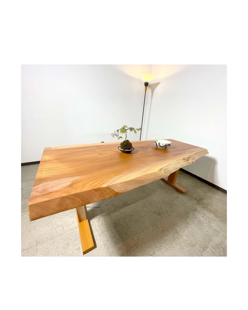 欅 1枚板テーブル ④