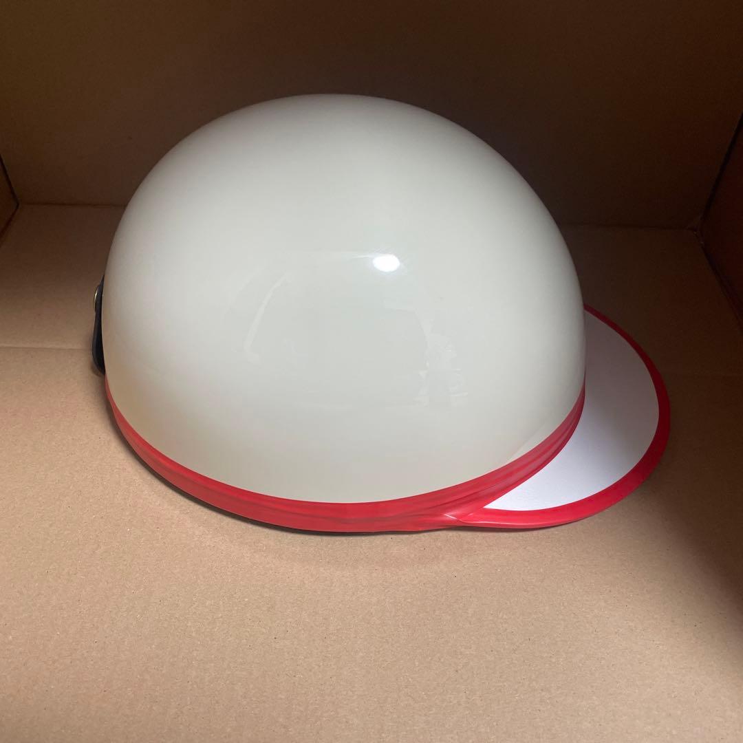 コルク半　ホワイト　赤テープ