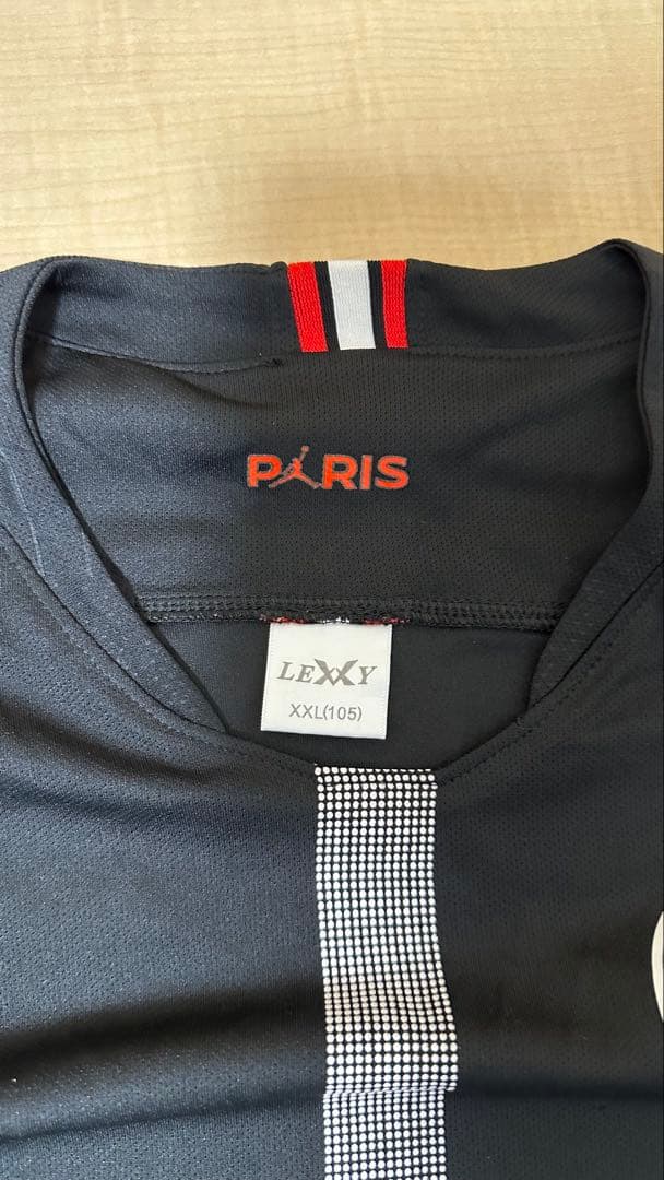 PARIS Fly Emirates ブラックシャツ XXL