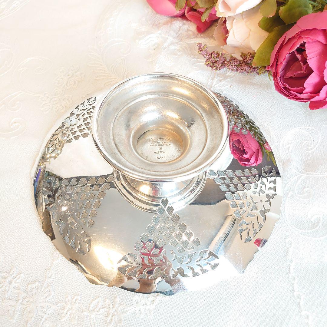 マッピン&ウエッブ　mappin&webb ケーキスタンド　シルバーコンポート