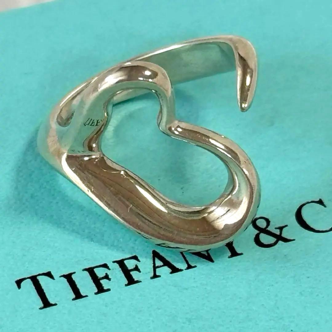 TIFFANY＆CO ティファニー オープンハート エルサペレッティリング