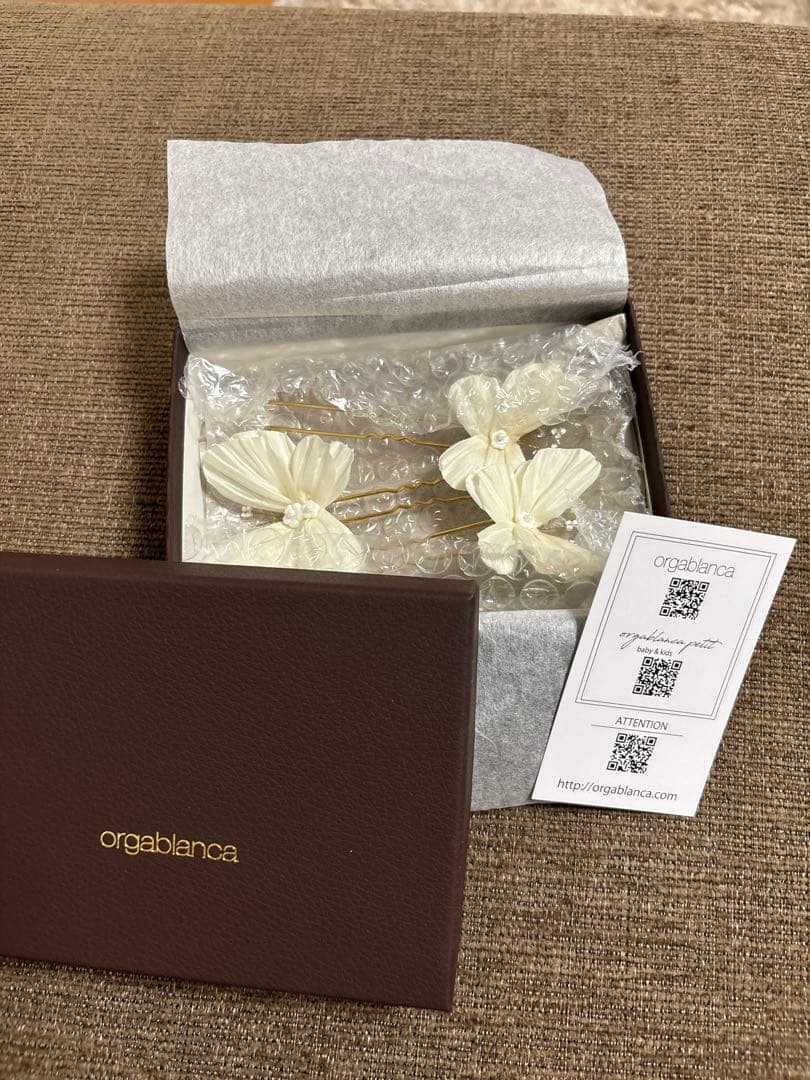 orgablanca KAPULI pin 花形ヘアピン