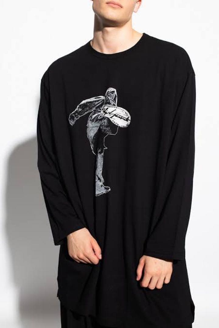 yohji yamamoto pour homme コットン天竺BIG長袖