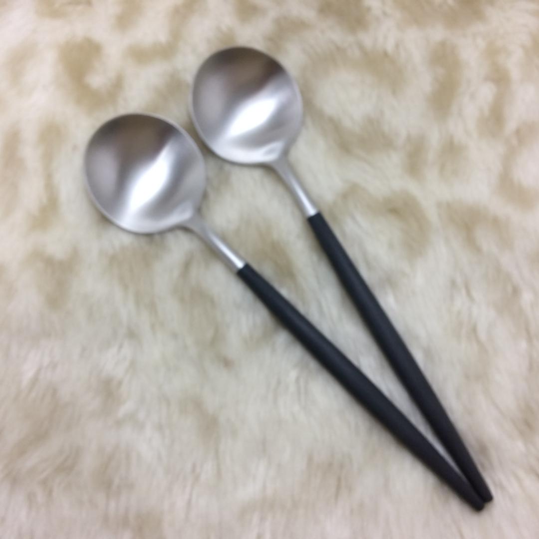 セール中！　クチポール　GOAブラック＆シルバー　ディナー　３種×各２