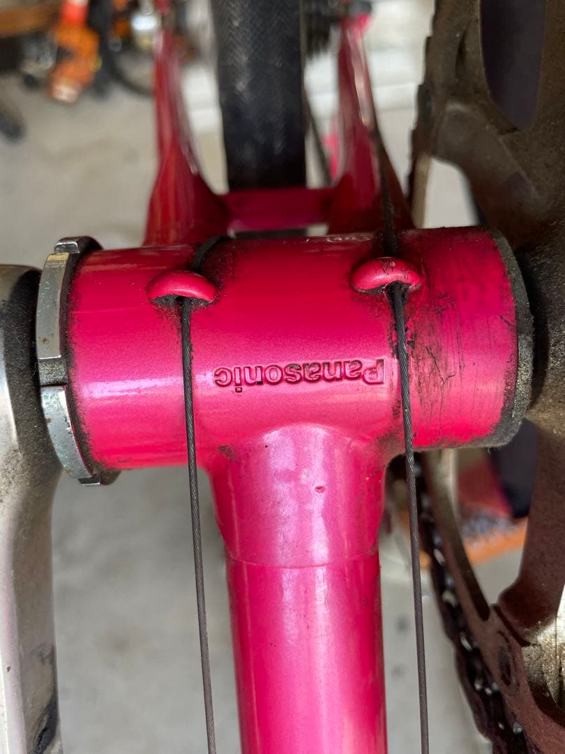 J出品中　　ヴィンテージ　パナソニック　クロモリ　ロードバイク