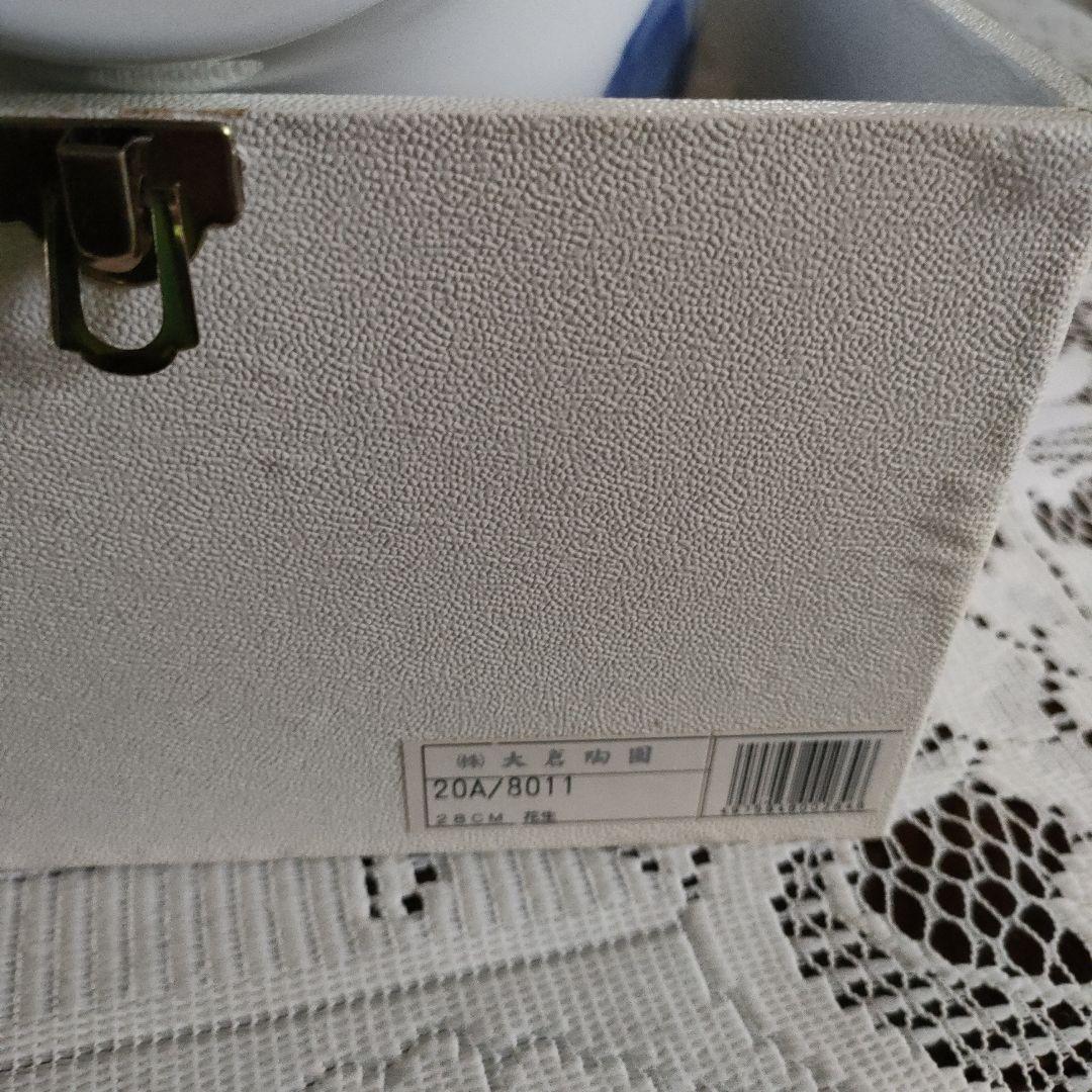 大倉陶園 ブルーローズ 花瓶 28cm