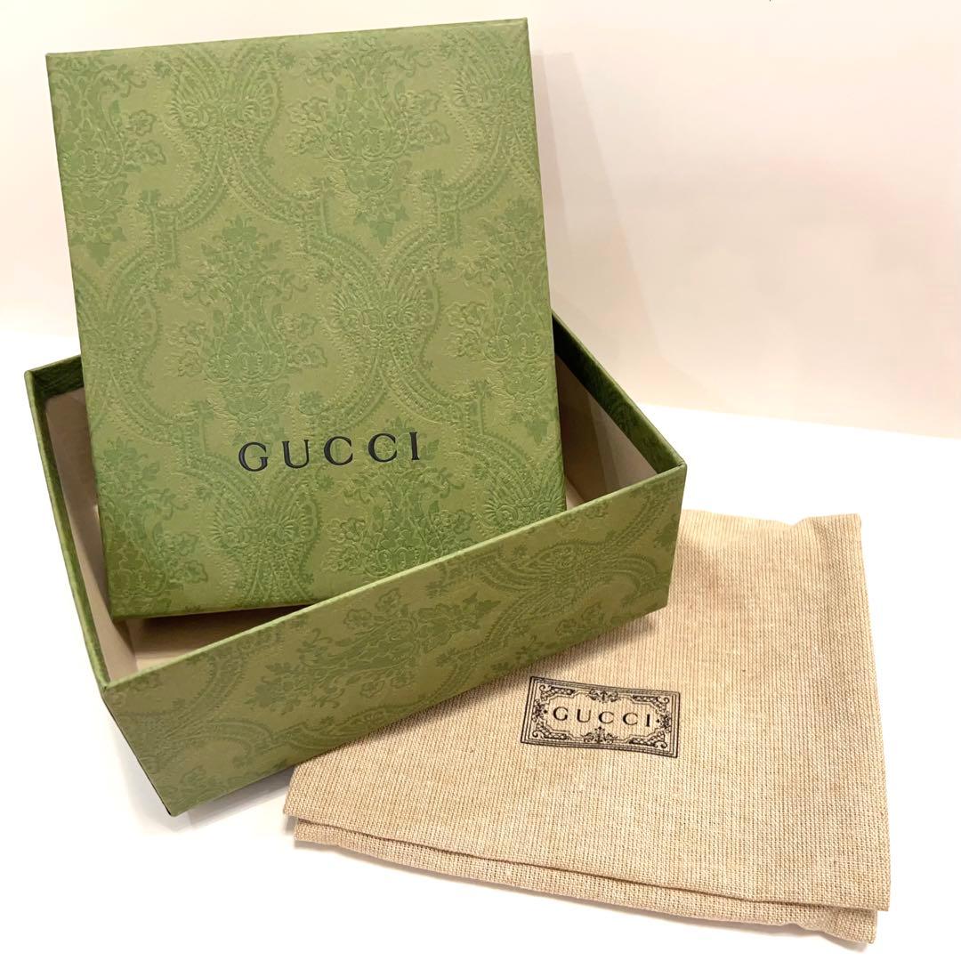 グッチ 折り財布 マーモント GG柄 スプリーム レザー ゴールド金具 ベージュ