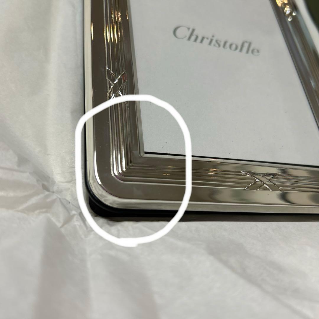 新品未使用　Christofle クリストフル　フォトフレーム
