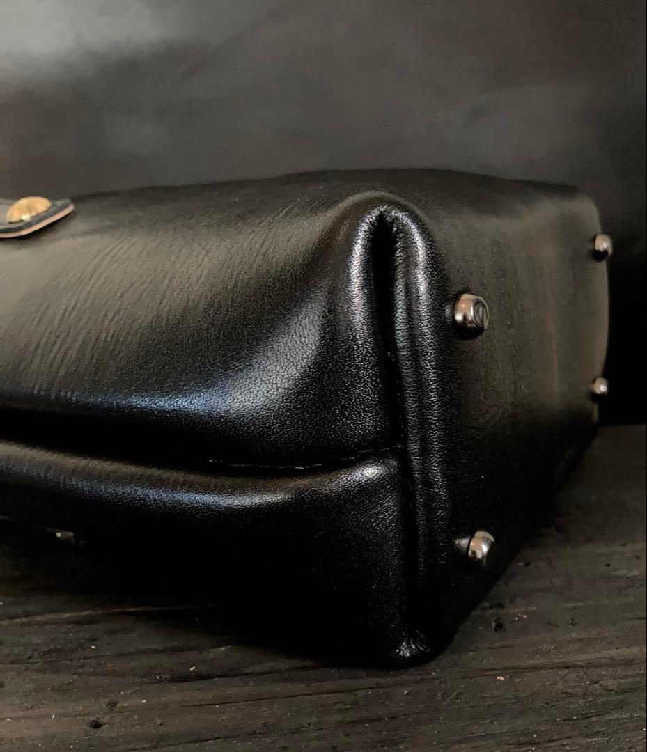 姫路オイルレザー　ミニトートバッグ