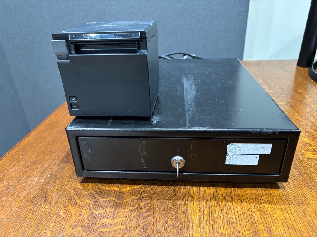 コンパクトレジスター 黒 印刷機能付き　スマレジ