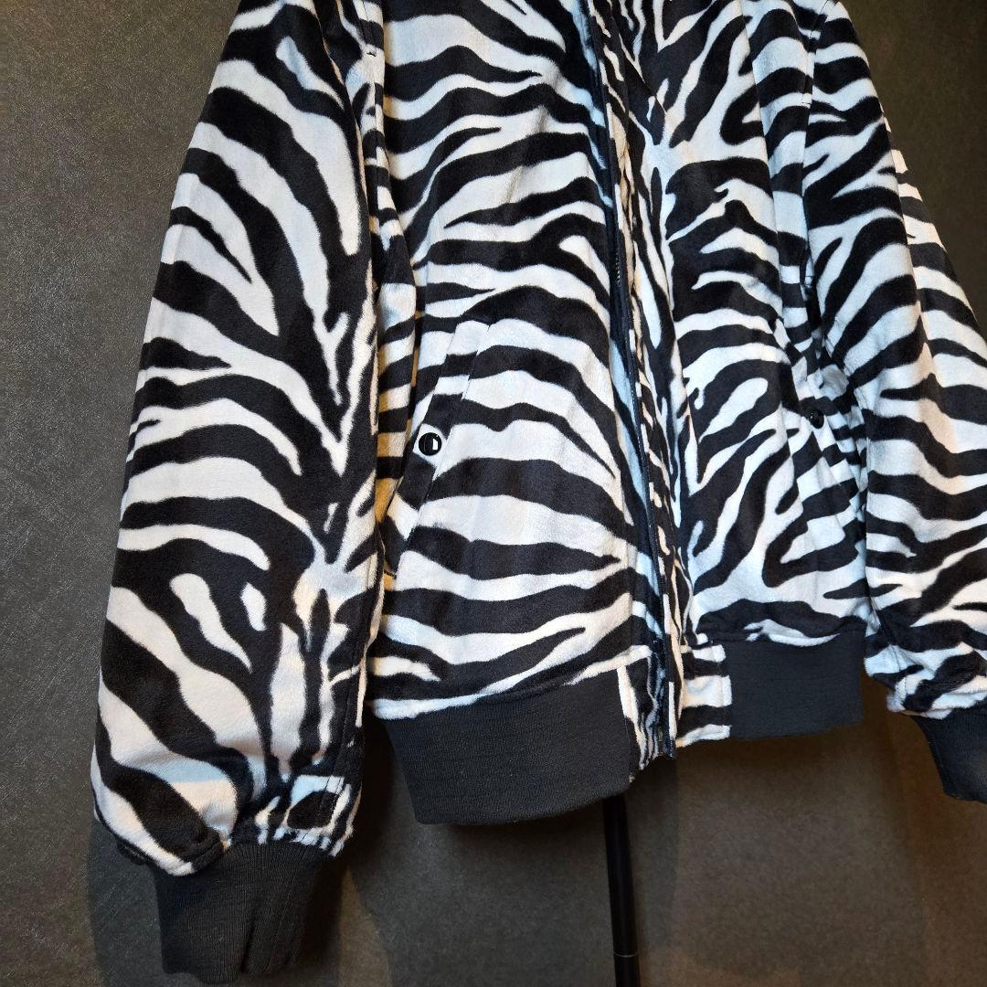 美品　Supreme シュプリーム　リバーシブル　MA-1　ジャケット　ゼブラ