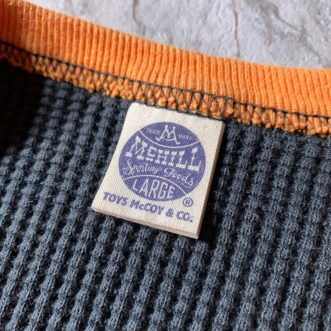 トイズマッコイ FELIX ビッグ ワッフル サーマル ロングTシャツ ロンT