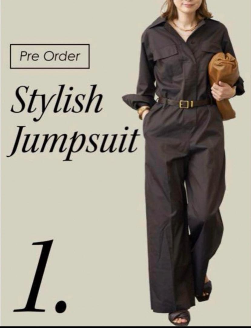 Deuxieme Classe今季完売品⭐︎Stylish Jumpsuit⭐︎