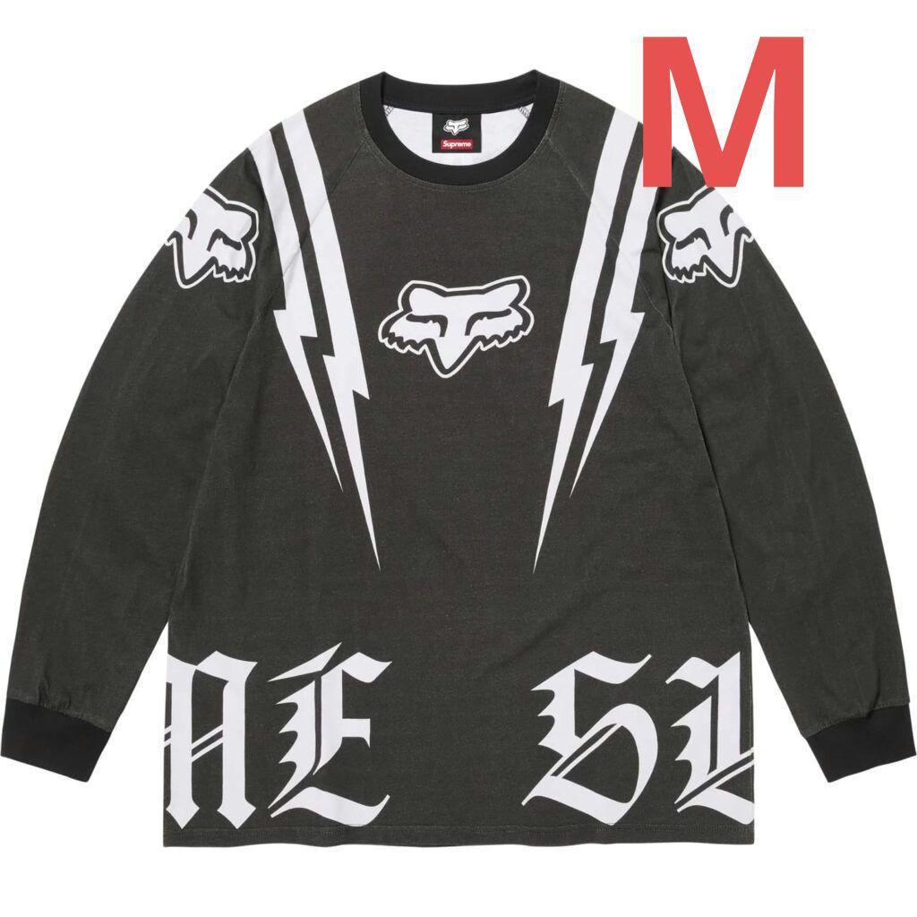 シュプリーム　フォックスレーシング　ロンt　LSトップ　Supreme