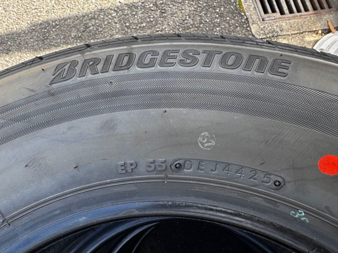 【新車外し】ブリヂストン エコピア RD-613 195/80R15 タイヤ4本