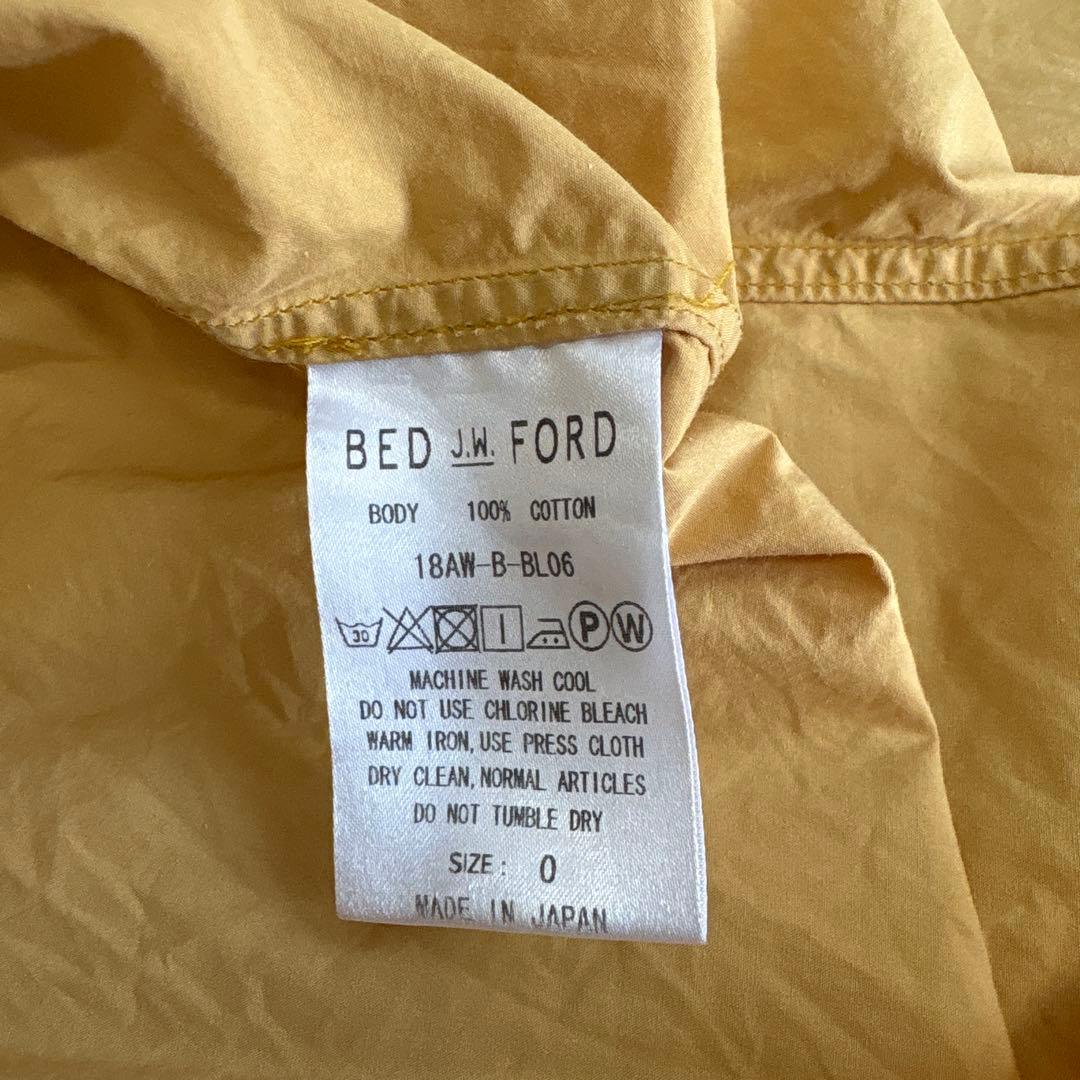 bed j.w ford 18aw プルオーバーシャツ