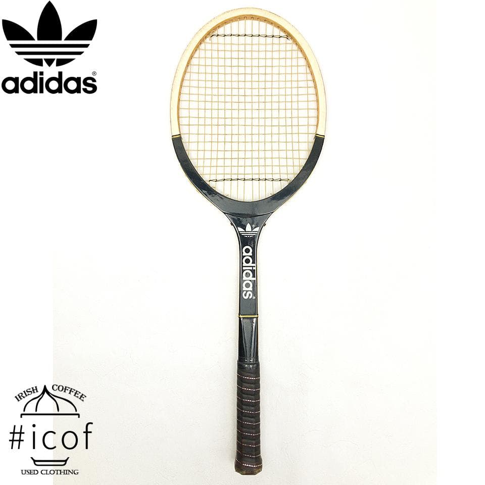 VINTAGE adidas アディダス ウッド 木製 テニスラケット a120