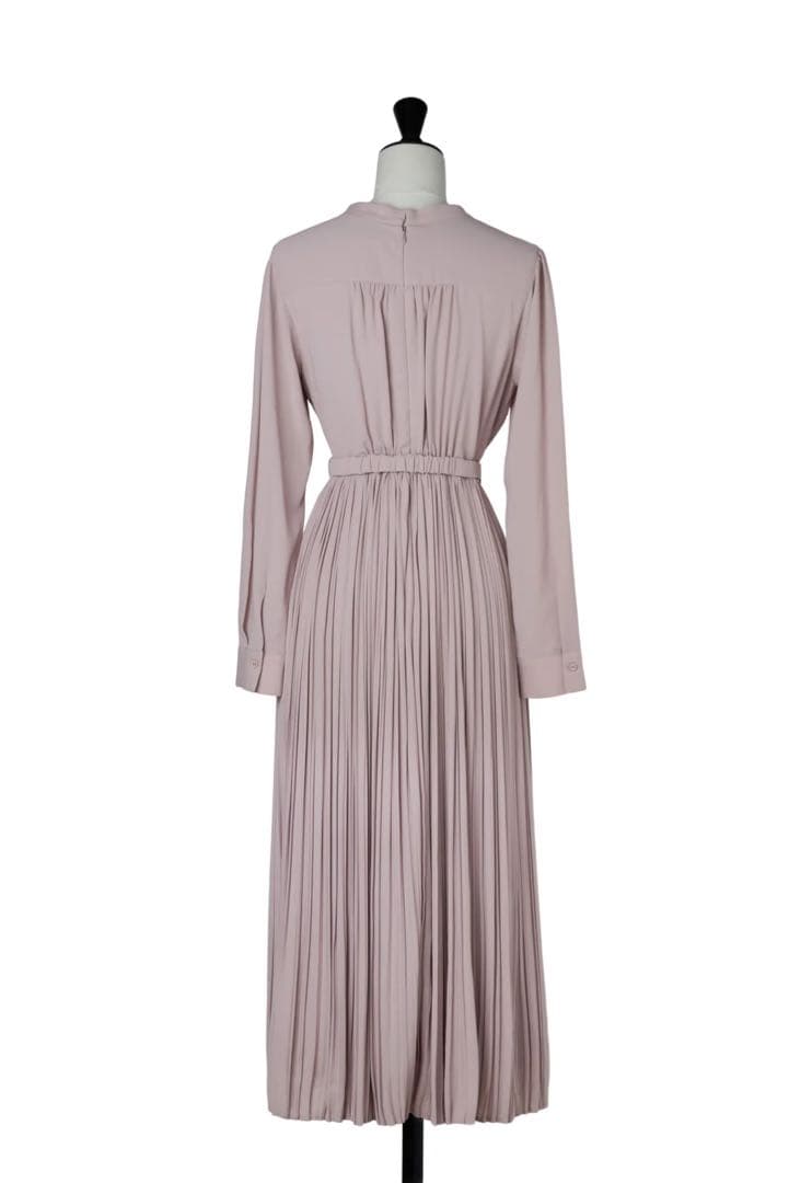 ワンピース Viola Bow Pleated Dress