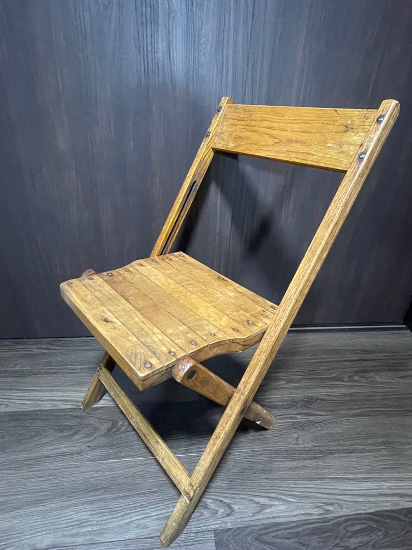 ビンテージ　チャーチチェア　カフェチェア　アンティーク