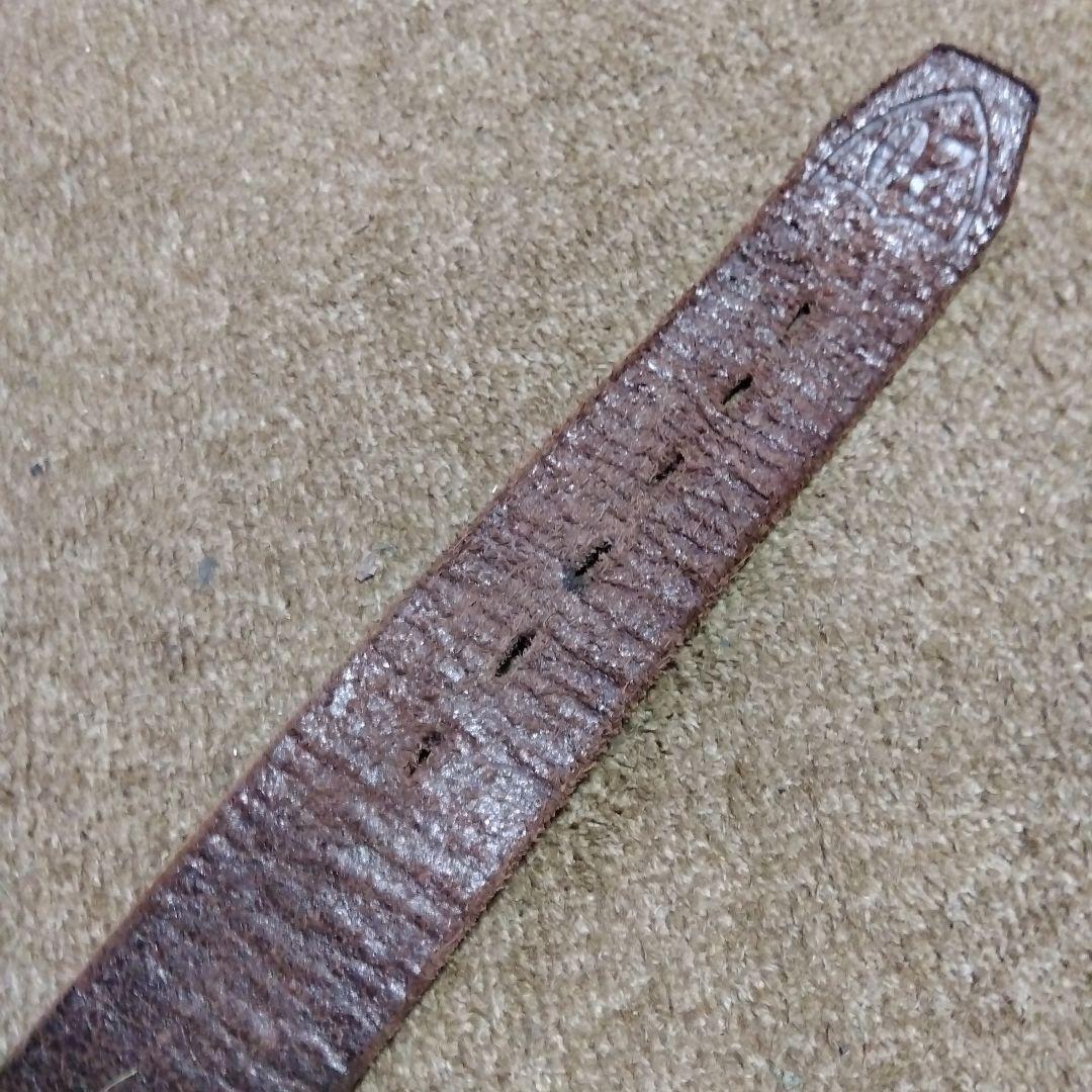 36inch 20周年記念モデル ヴィンテージ バックル レザーベルト