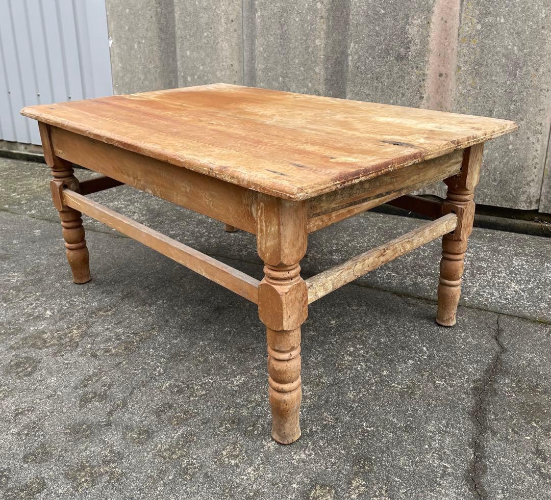 アンティーク/フランス/古材/ローテーブル /センターテーブル/テーブル/机