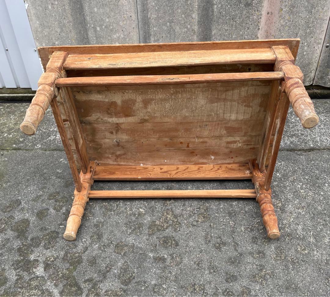 アンティーク/フランス/古材/ローテーブル /センターテーブル/テーブル/机