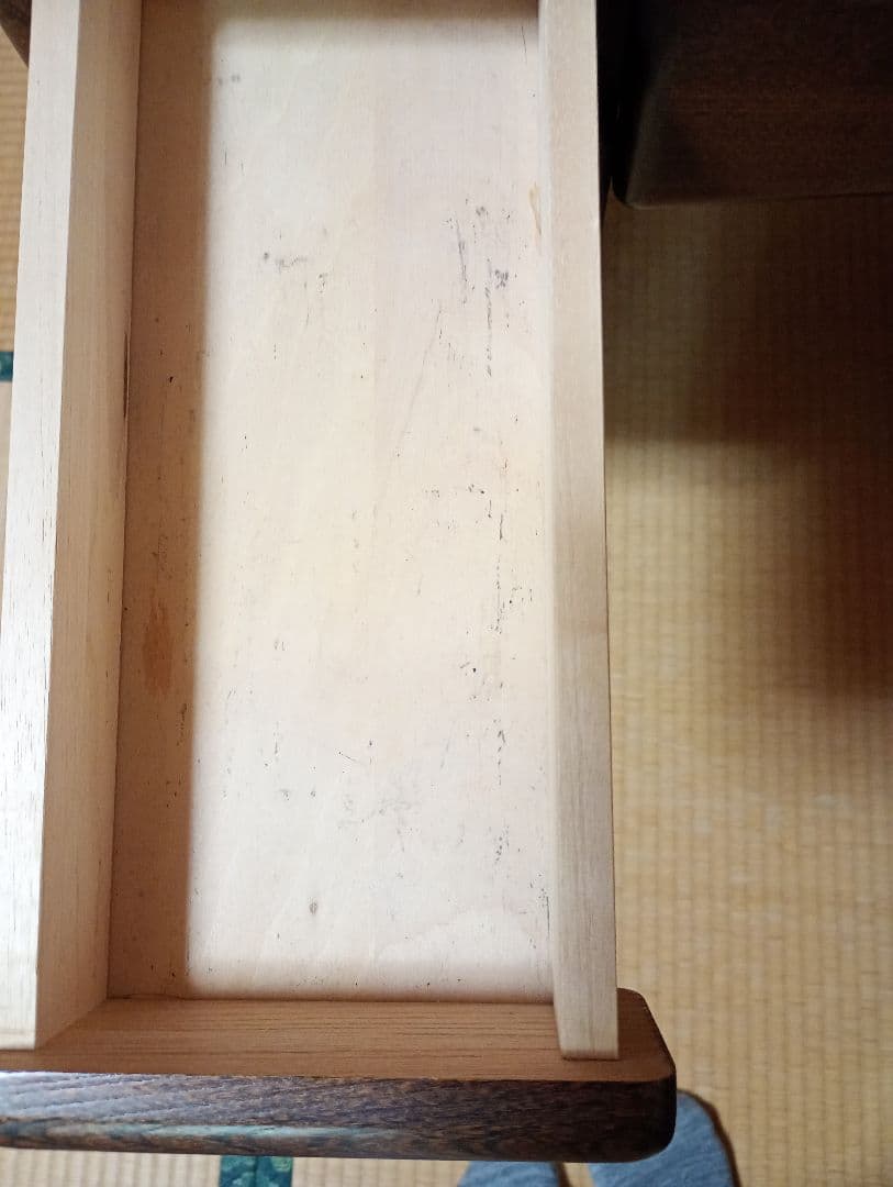 【中古品】木製ドレッサー・鏡台 　椅子同時購入必須