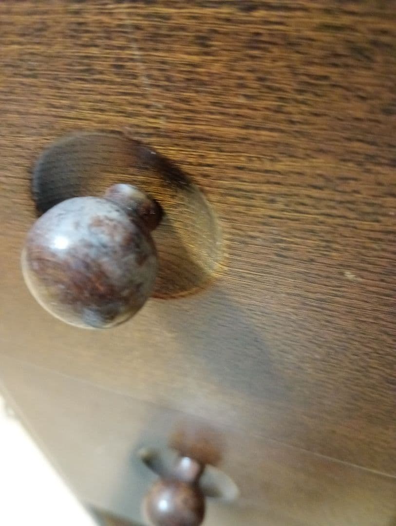 【中古品】木製ドレッサー・鏡台 　椅子同時購入必須