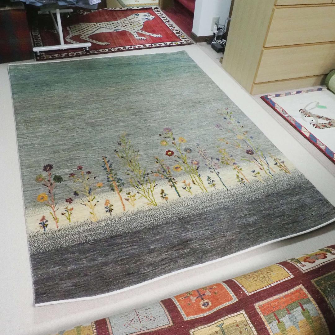 Zollanvari 花柄グラデーション　198×143ｃｍ（カシュクリ）