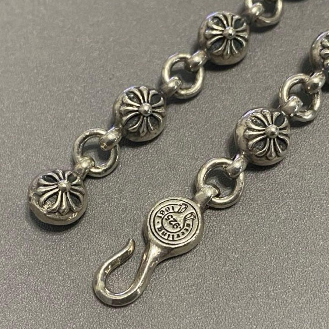 E*T様 CHROME HEARTS BSフレア クロスボール チェーン ネック